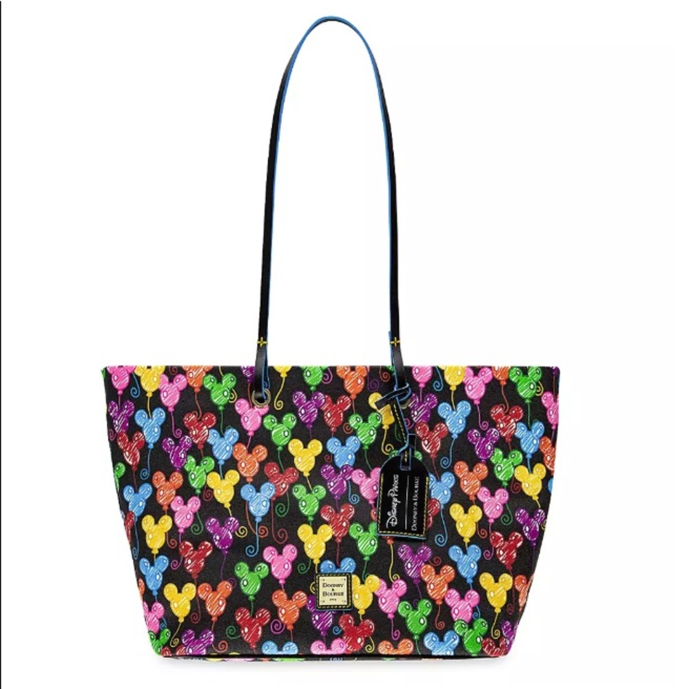 RARE - Disney Dooney & Burke - Mickey Balloon Large Tote Bag